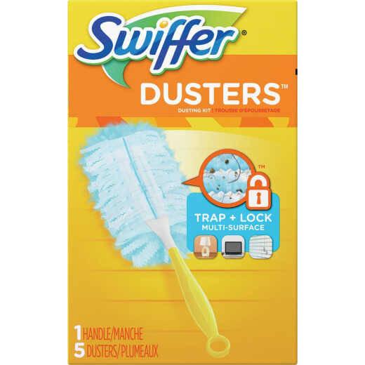 Swiffer 6 In. Handle Electrostatic Fiber Duster
