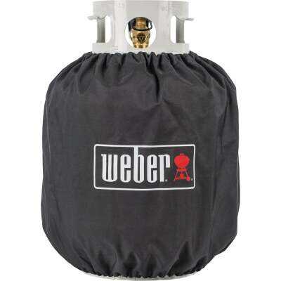 Weber 20 Lb. Capacity Polyester Propane Tank Cover